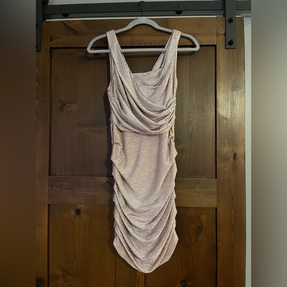 Express champagne bodycon